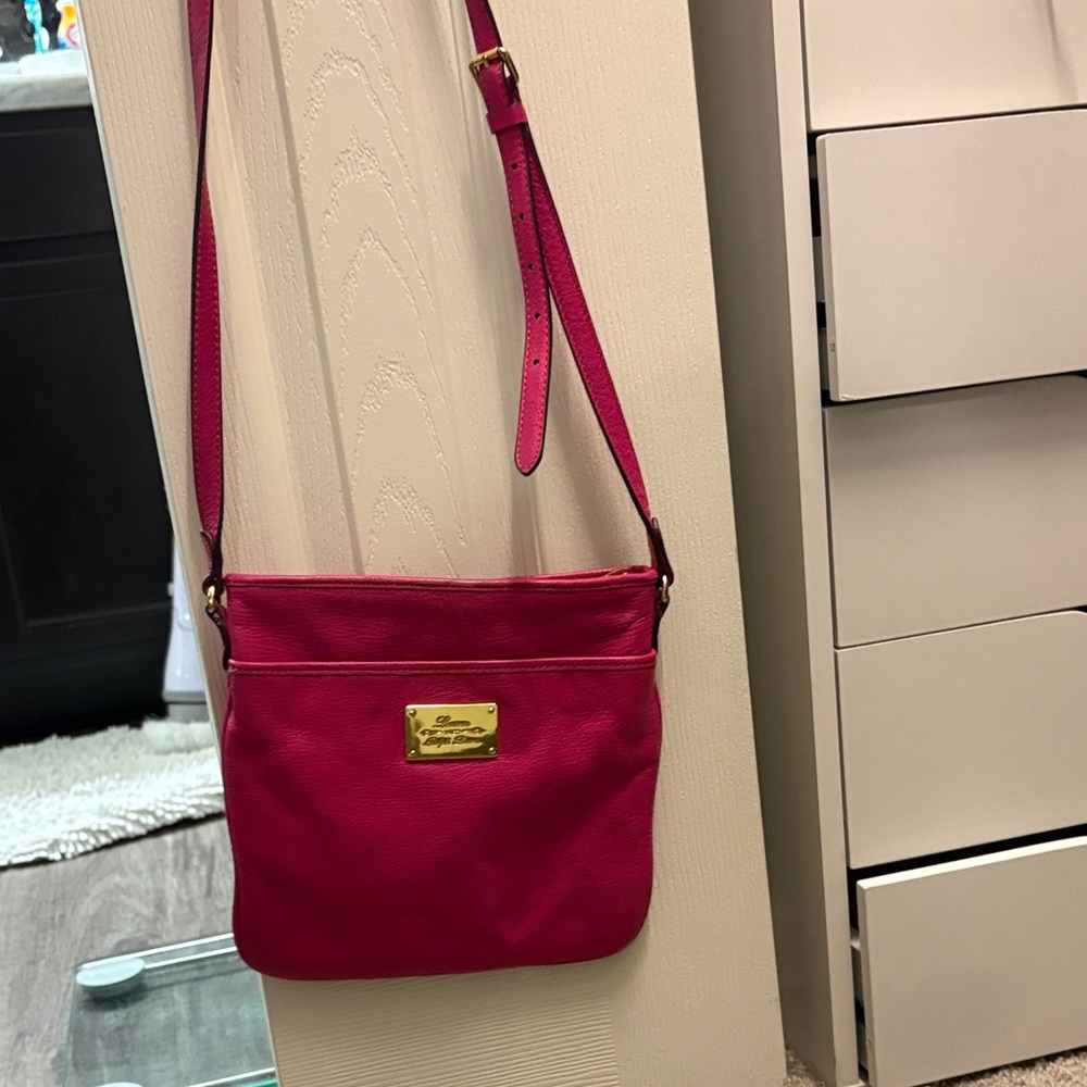 Ralph Lauren Fuchsia Crossbody Bag